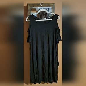 Cold shoulder dress
